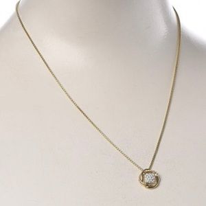 David Yurman: 18K Yellow Gold Diamond 7mm